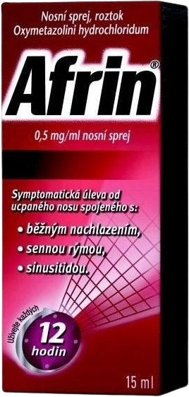 Afrin nosní sprej 15 ml
