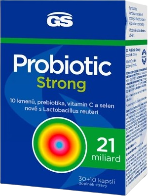 GS Probiotic Strong 40 kapslí