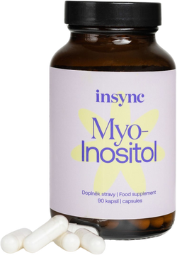 InSync Myo-Inositol + kyselina listová 90 kapslí