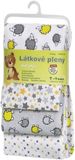 T-Tomi Látkové pleny grey hedgehogs/šedí ježci 4 ks