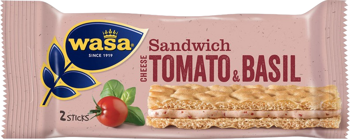 Wasa Sandwich rajče a bazalka 40 g