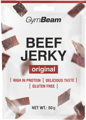 GymBeam Beef Jerky 50 g