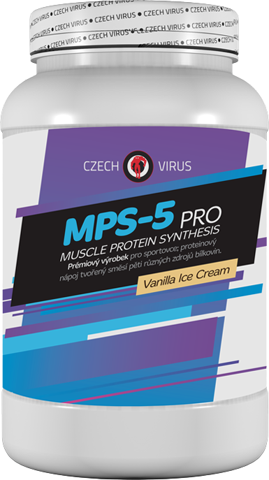 Czech Virus MPS-5 PRO Vanilková zmrzlina 1000 g