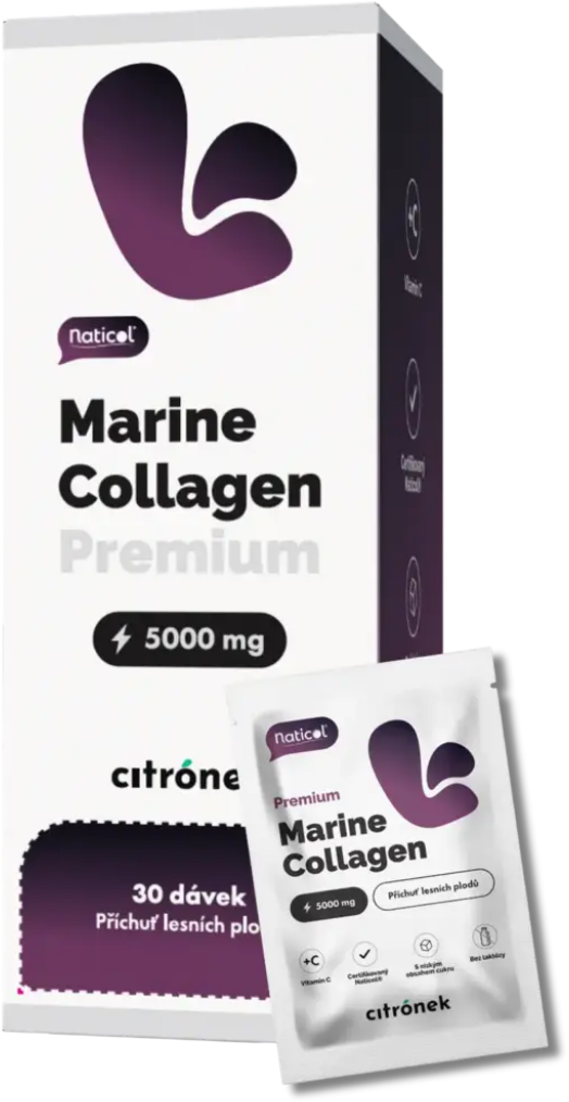 Citronek Mořský kolagen Naticol® 5000 mg - lesní plody 30 sáčků