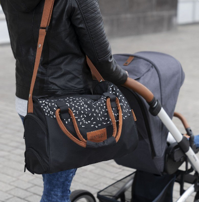 Badabulle Taška Pocketstyle Black Camel