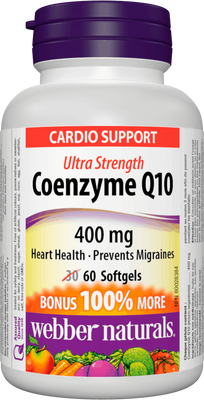 Webber Naturals Q10 koenzim 400 mg 60 tabletta