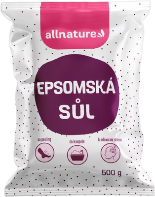 Allnature Epsomská sůl 500 g