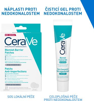 CeraVe náplasti proti nedokonalostem s ceramidy a niacinamidem 22 ks