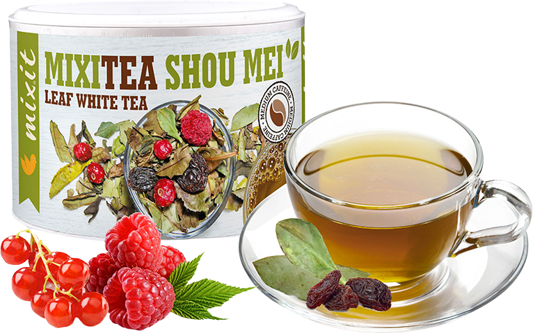 Mixit ea - Bílý čaj Showman Malina 40 g