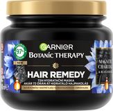 Garnier Botanic Therapy Hair Remedy Magnetic Charcoal Hydratační maska pro mastné vlasy a suché konečky vlasů 340 ml