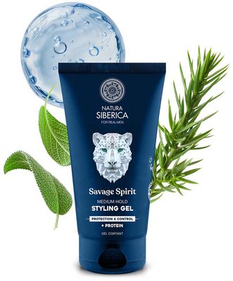 Natura Siberica Arctic Wild Stylingový gel se střední fixací Divoký duch 150 ml