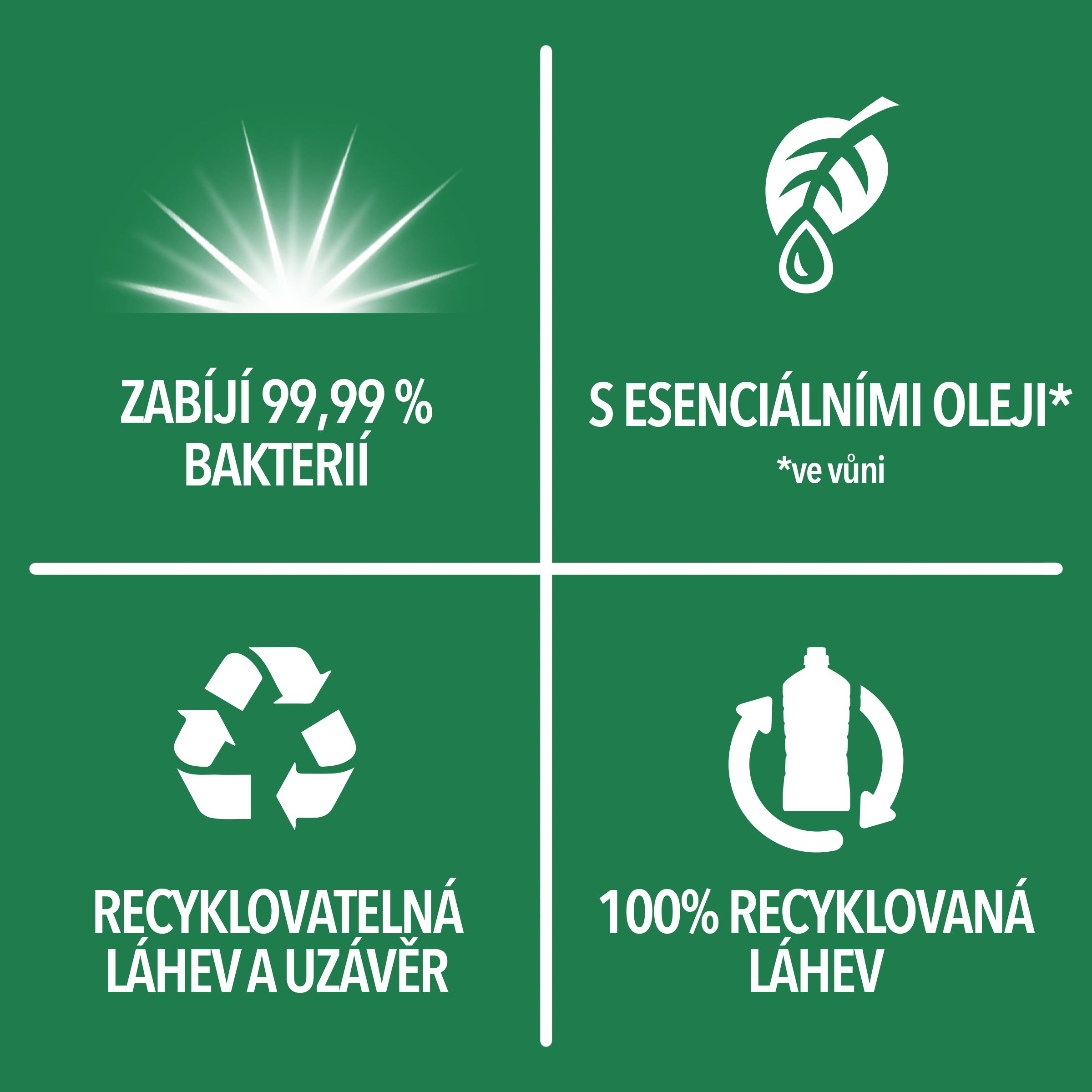 ajax recyklace lahev 
