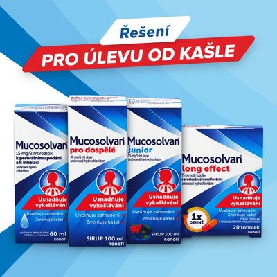 Mucosolvan pro dospělé 30mg/5ml sir., 200 ml