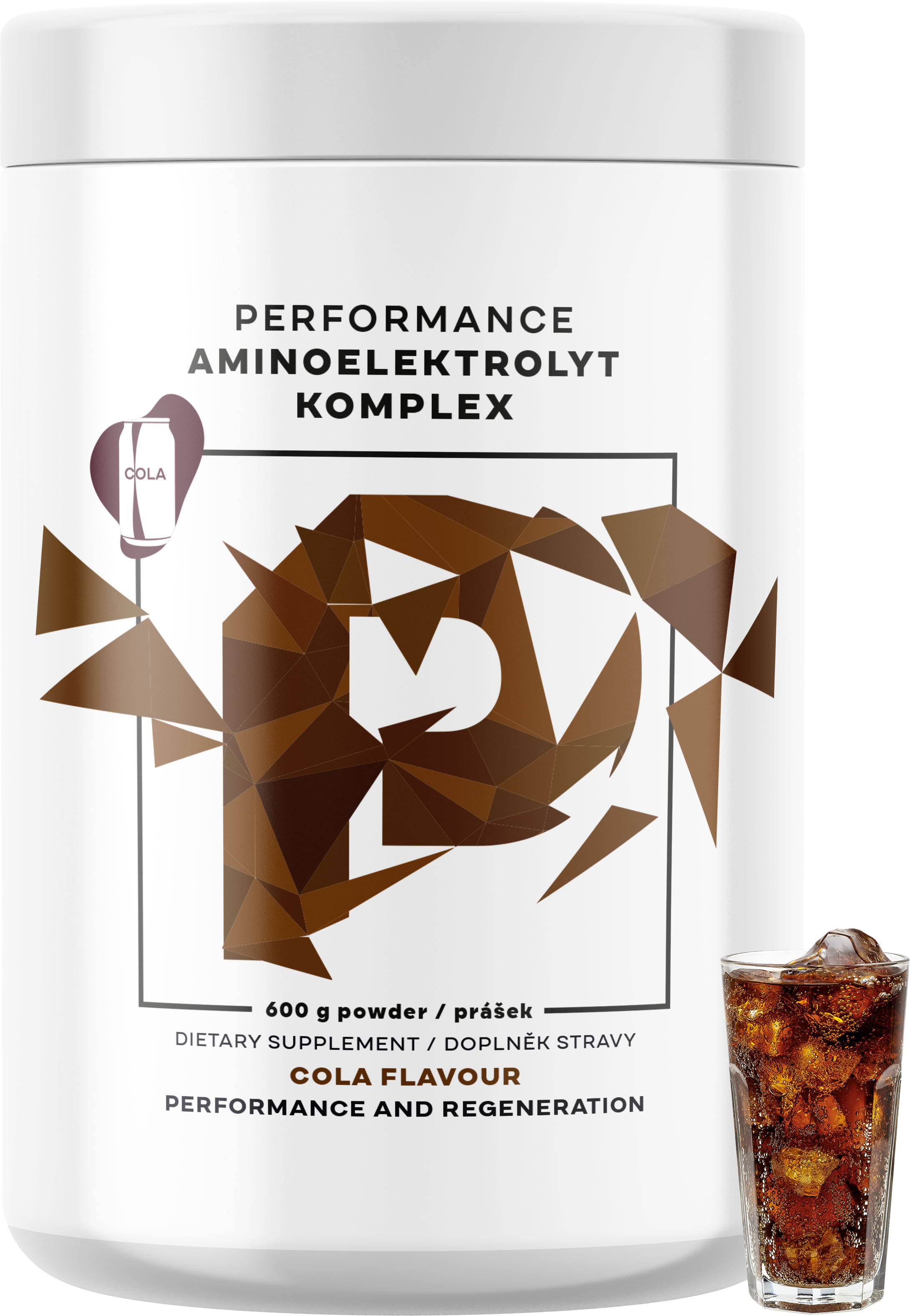 Brainmax Performance Amino Electrolytes Complex EAA + Elektrolyty Cola 600 g