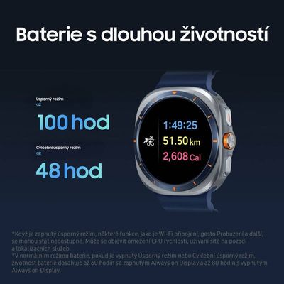 Samsung Galaxy Watch Ultra (2025) LTE stříbrný titan