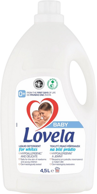 Lovela Baby prací gel na bílé prádlo 4.5 l