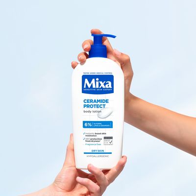 Mixa ochranná tělová péče, 400 ml
