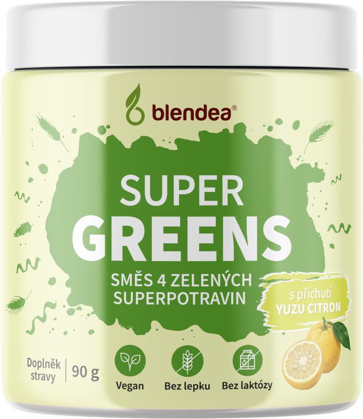 Blendea Supergreens Yuzu BIO 90 g