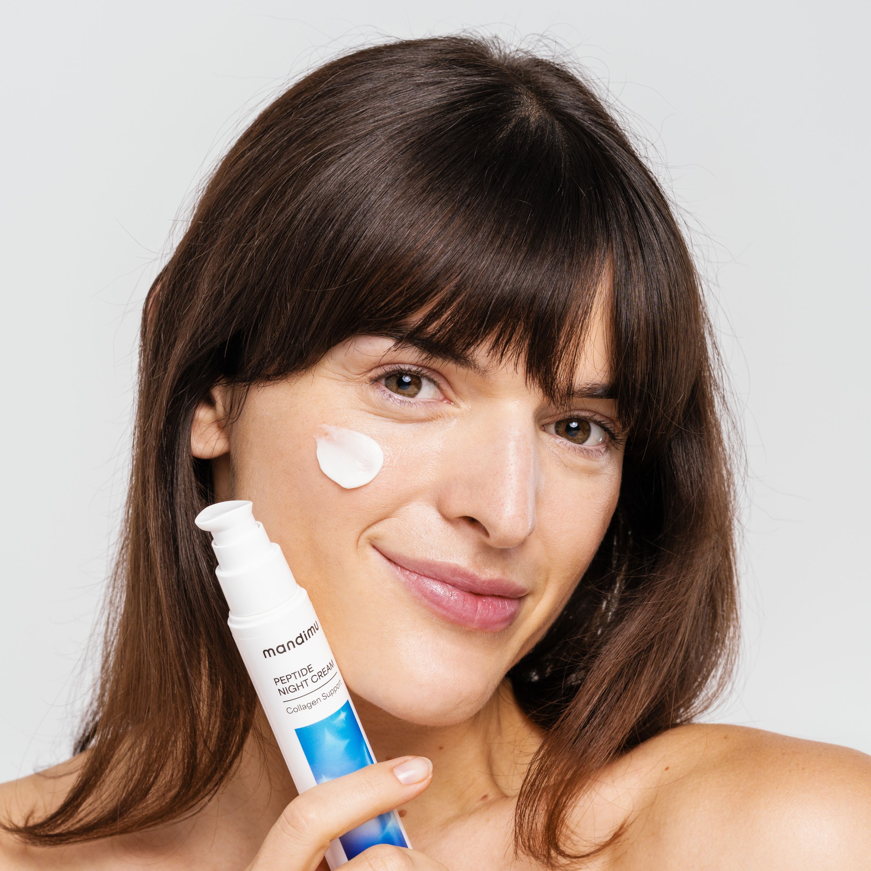 Mandimu (Jíme zdravě) Noční krém Advanced Peptide pro podporu kolagenu 50 ml