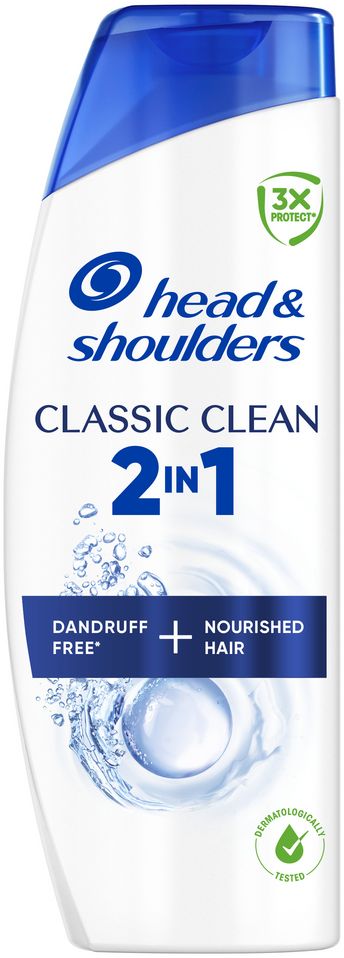 Head & Shoulders Šampon proti lupům, Classic Clean 2in1 400 ml
