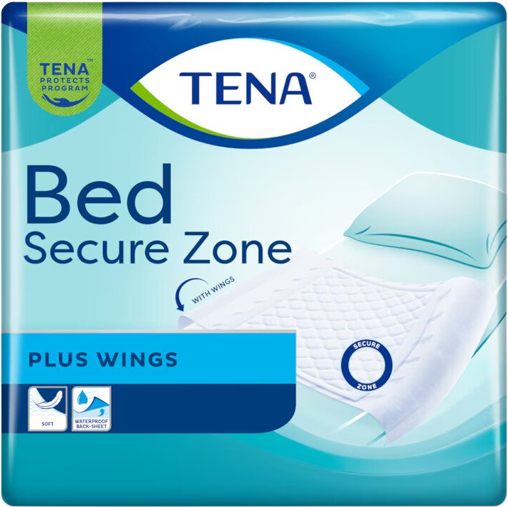 Tena Bed Plus Wings 180x80 cm se záložkami 20 ks