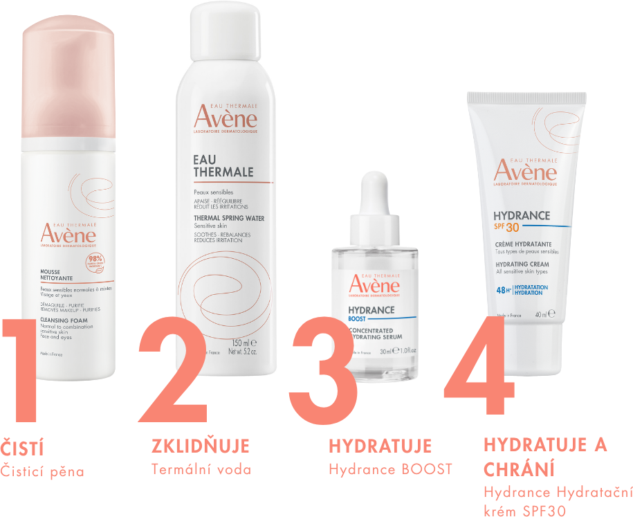 Avène Hydrance BOOST Koncentrované hydratační sérum 30 ml