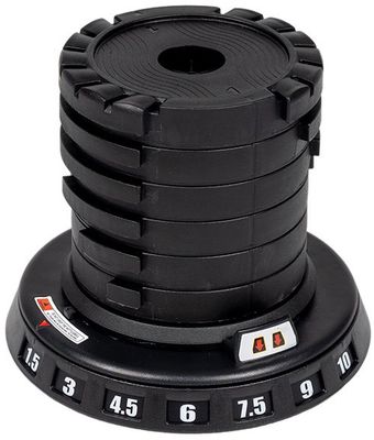 Acra Kettlebell nové generace 7v1 - nastavitelný, 1,5 - 10 kg
