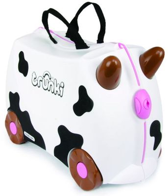 Trunki Kufřík + odrážedlo kravička Frieda 1 ks