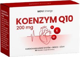MOVit Energy Koenzym Q10 200 mg Extra Strong 30 tobolek