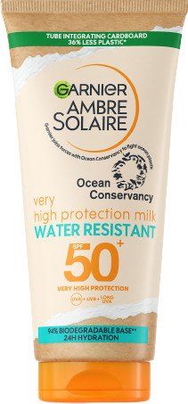 Garnier Ambre Solaire Ocean Protect opalovací mléko, vysoká ochrana, SPF 50, 175 ml