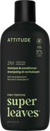 Attitude Pánský posilující šampon a kondicionér 2v1 Super leaves Matcha a Bergamot 415 ml