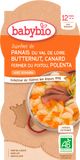 Babybio pastinák s máslovou dýní, kachnou a polentou 2 x 200 g