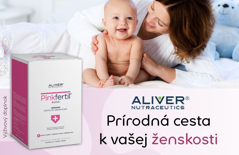 Aliver Nutraceutics Pinkfertil plus - unique effect for women 90 kapslí