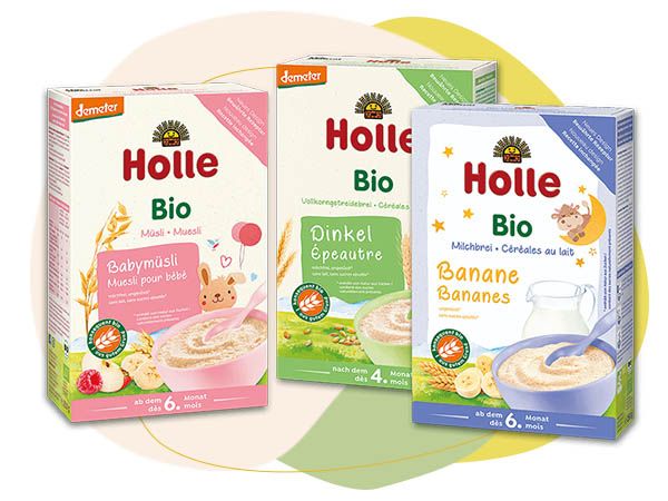 holle, výživa, BIO, kaše