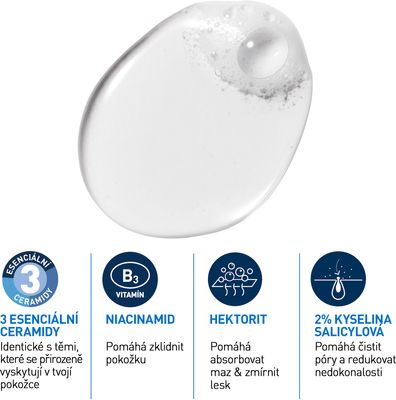 CeraVe Čisticí gel proti nedokonalostem 236 ml
