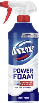 Domestos Power Foam Arctic Pěnový čistič toalet a koupelen 435 ml