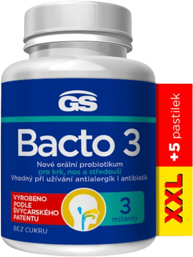GS Bacto 3, 25 pastilek
