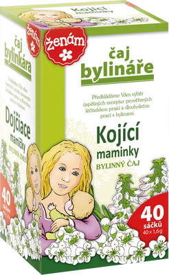 Čaj Bylináře Kojící matky 40 x 1.6 g