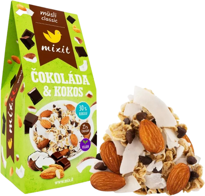 Mixit Müsli Classic čokoláda & kokos 320 g