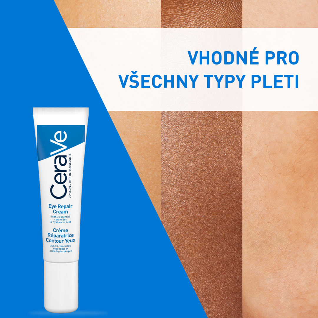 CeraVe Obnovující oční krém proti otokům a tmavým kruhům 14 ml