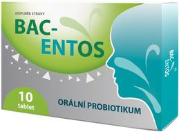 Bac-Entos orální probiotikum 10 tablet