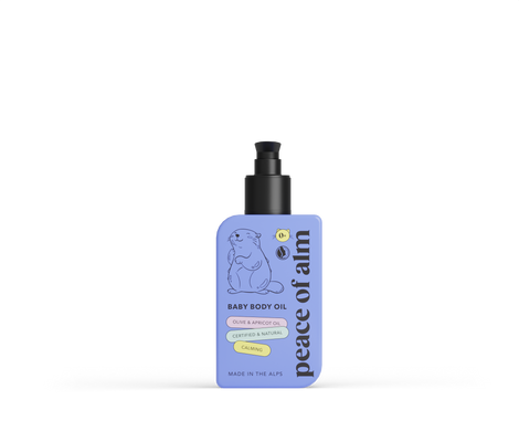 Peace of Alm Dětský tělový olej 100 ml