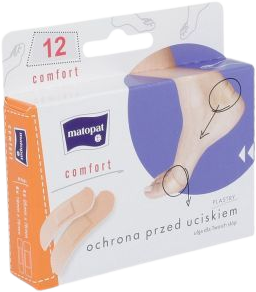Matopat Comfort náplast 12 ks