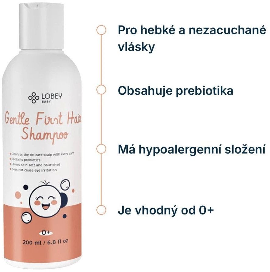 Lobey Šampon pro miminka 200 ml