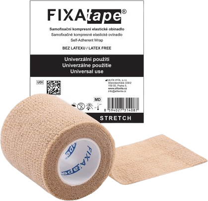 FixAtape STRETCH 5.0cmx450cm samofixační obinadlo