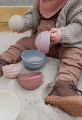BIBS stohovací balanční věž - Pastel Rainbow