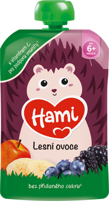 Hami Příkrm kapsička Smoothie lesní ovoce 100 g