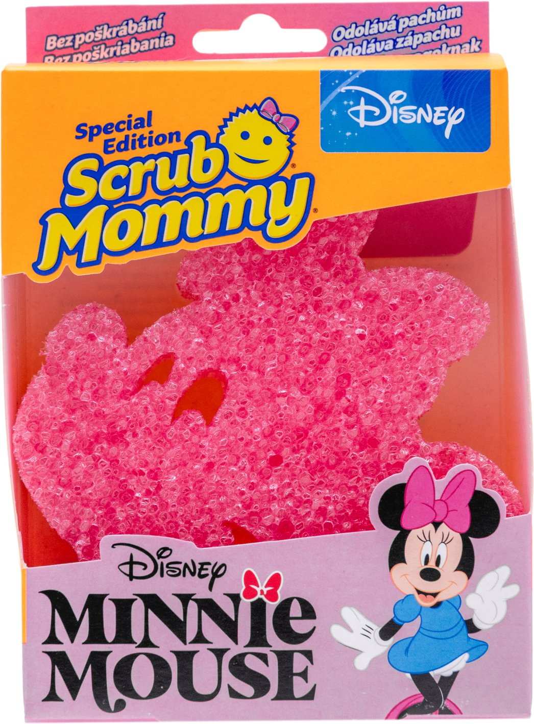 Scrub Mommy Houbička Minnie Mouse