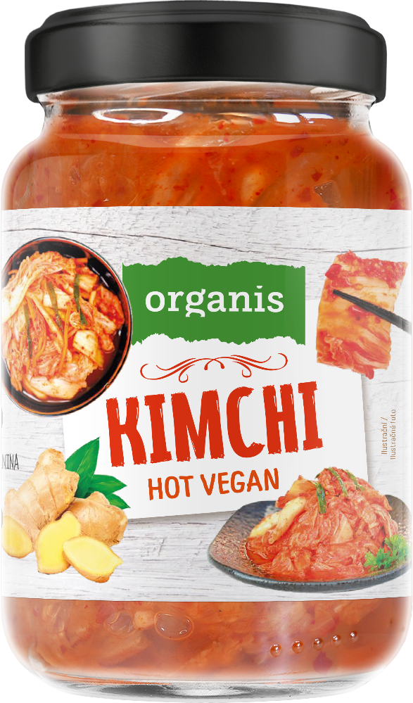 Organis Kimchi Hot vegan 300 g