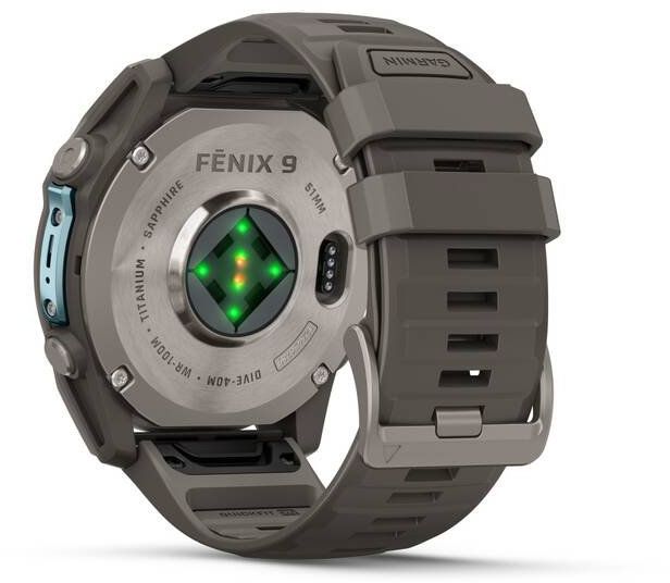 Garmin fenix 9 51mm AMOLED Pebble Gray